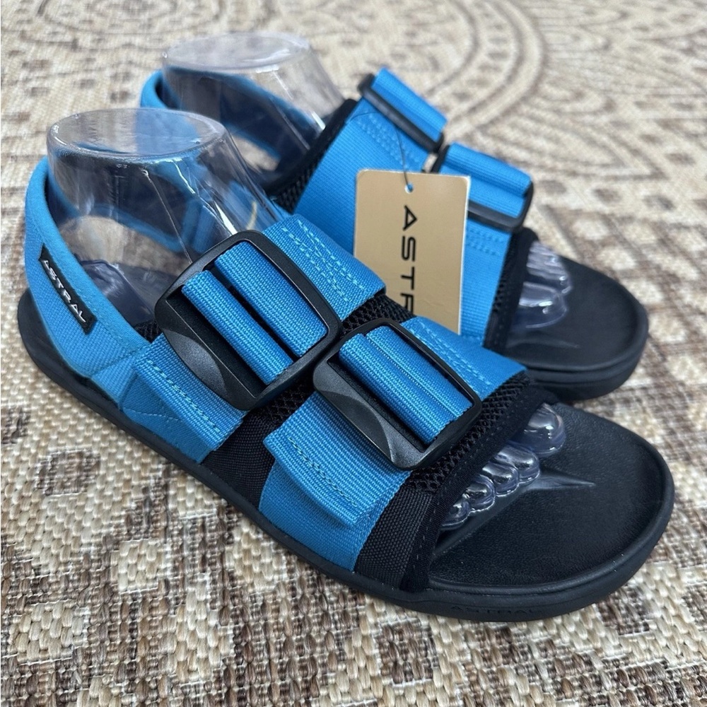 NEW Astral PFD Water Sandals - All Terrain Water Blue Mens Sz 8M USA Women’s 9.5